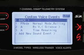 Programmable Voice Alerts