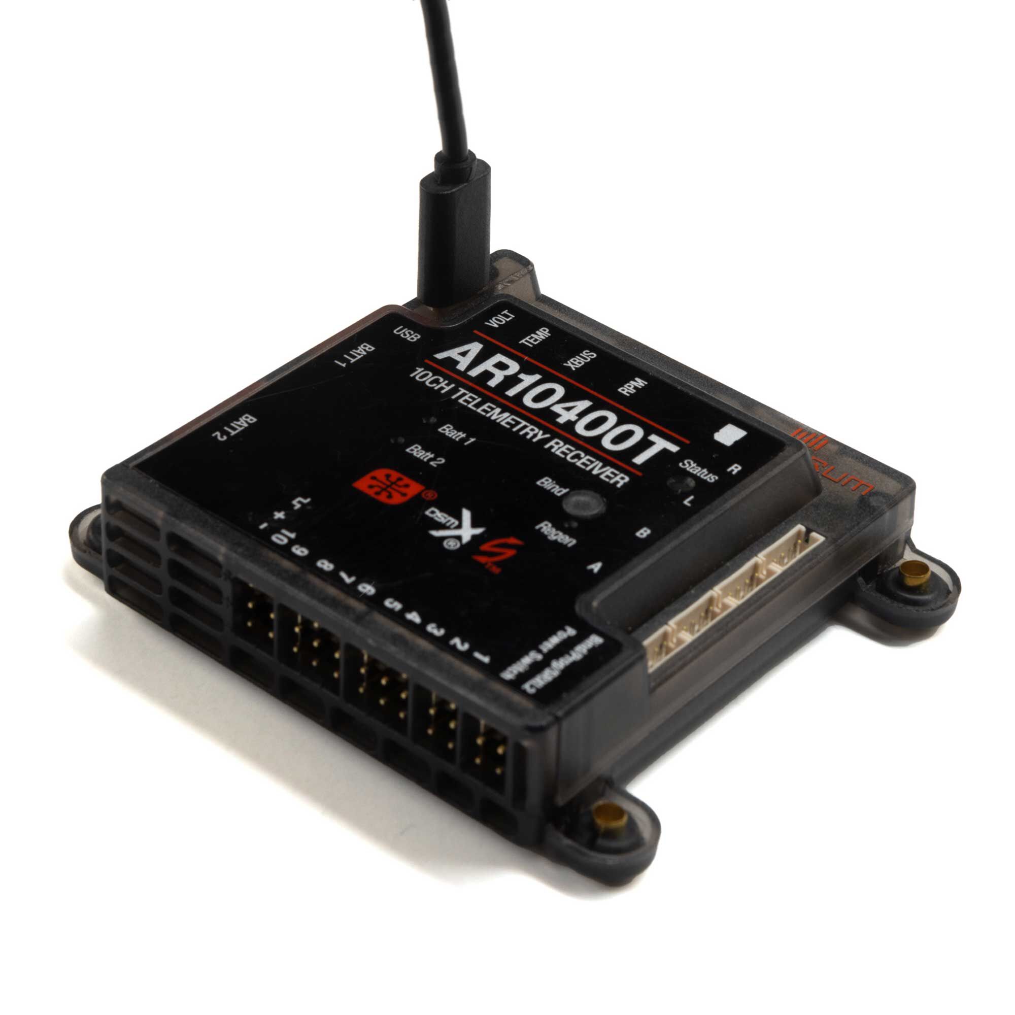 AR10400T 10 Channel PowerSafe Telemetry Receiver | Spektrum