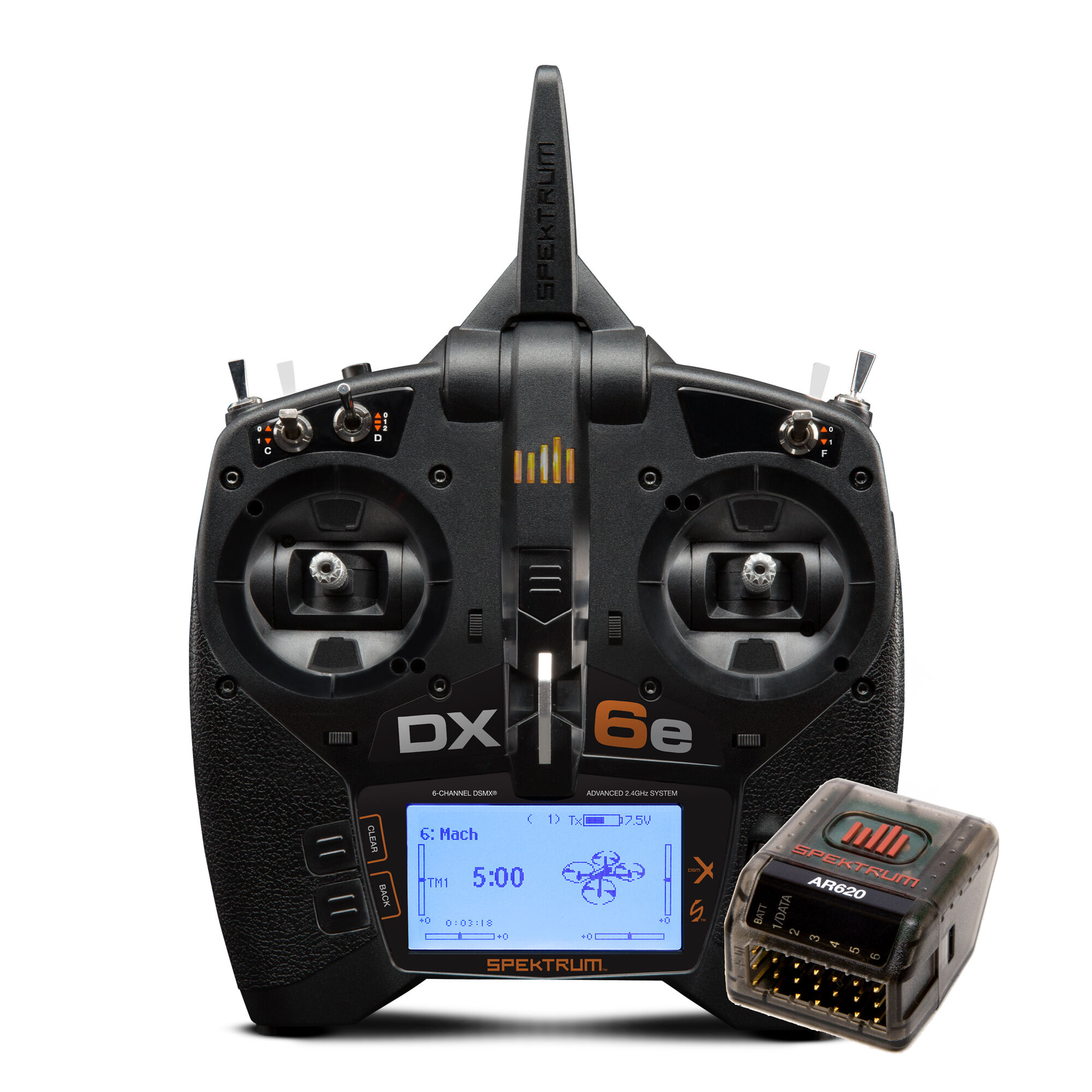 6 channel rc transmitter and best sale receiver