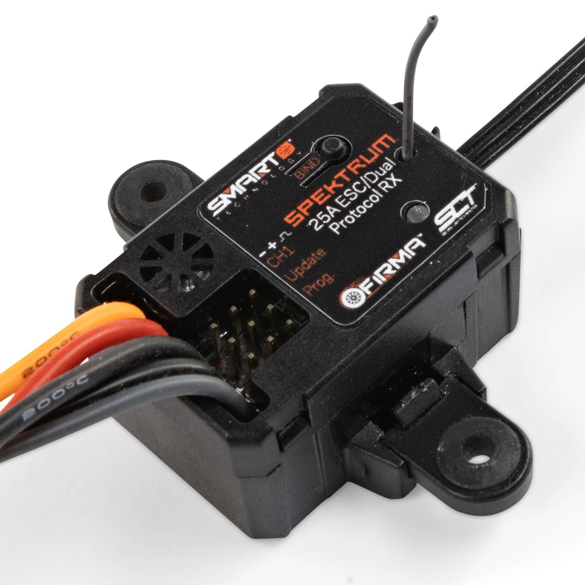 Firma 25A 2-in-1 Brushed Smart ESC/Dual Protocol RX | Spektrum