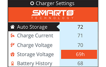 Smart Auto Storage Discharge for the Spektrum Smart G2 Pro Series Air LiPo Battery