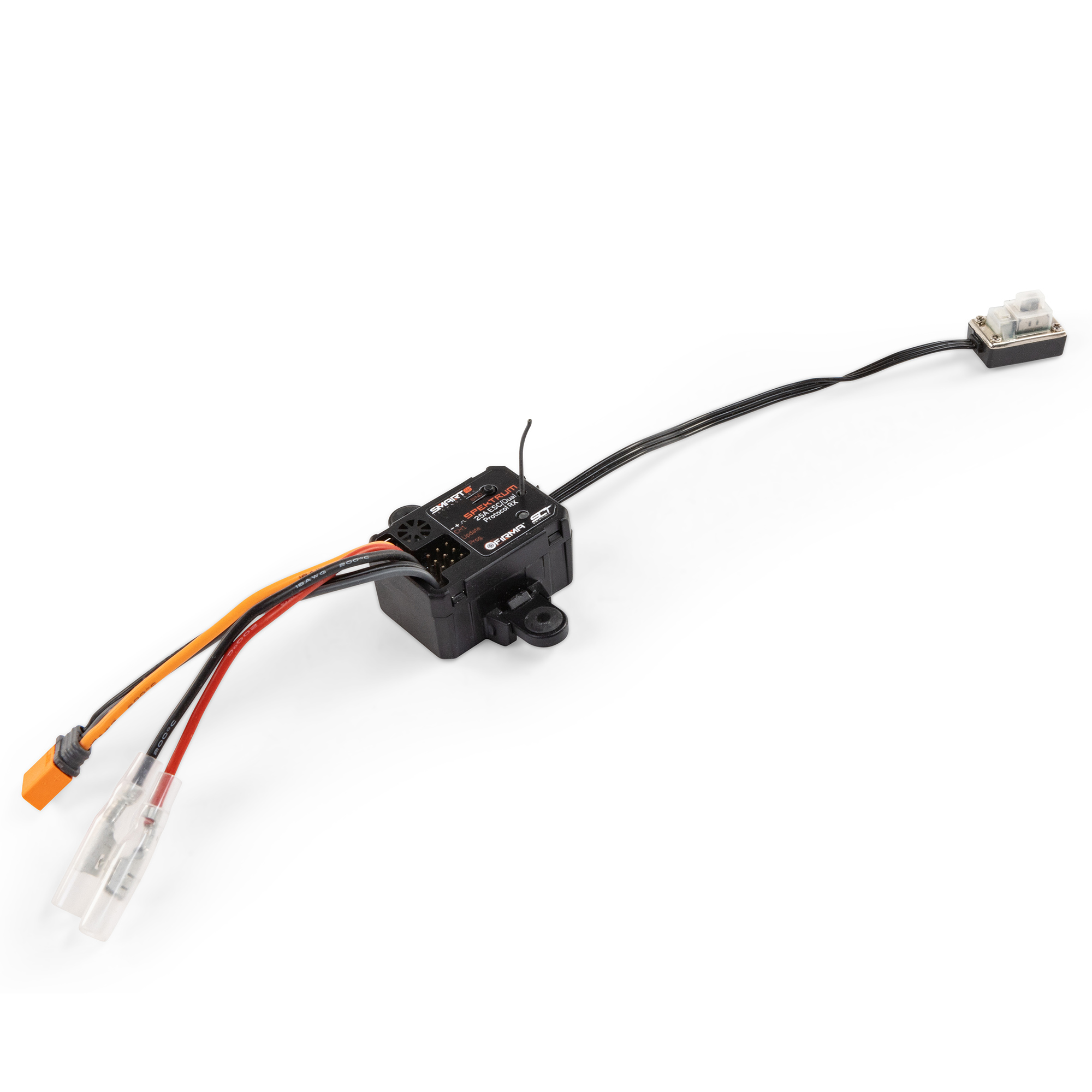 Firma 25A 2-in-1 Brushed Smart ESC/Dual Protocol RX | Spektrum