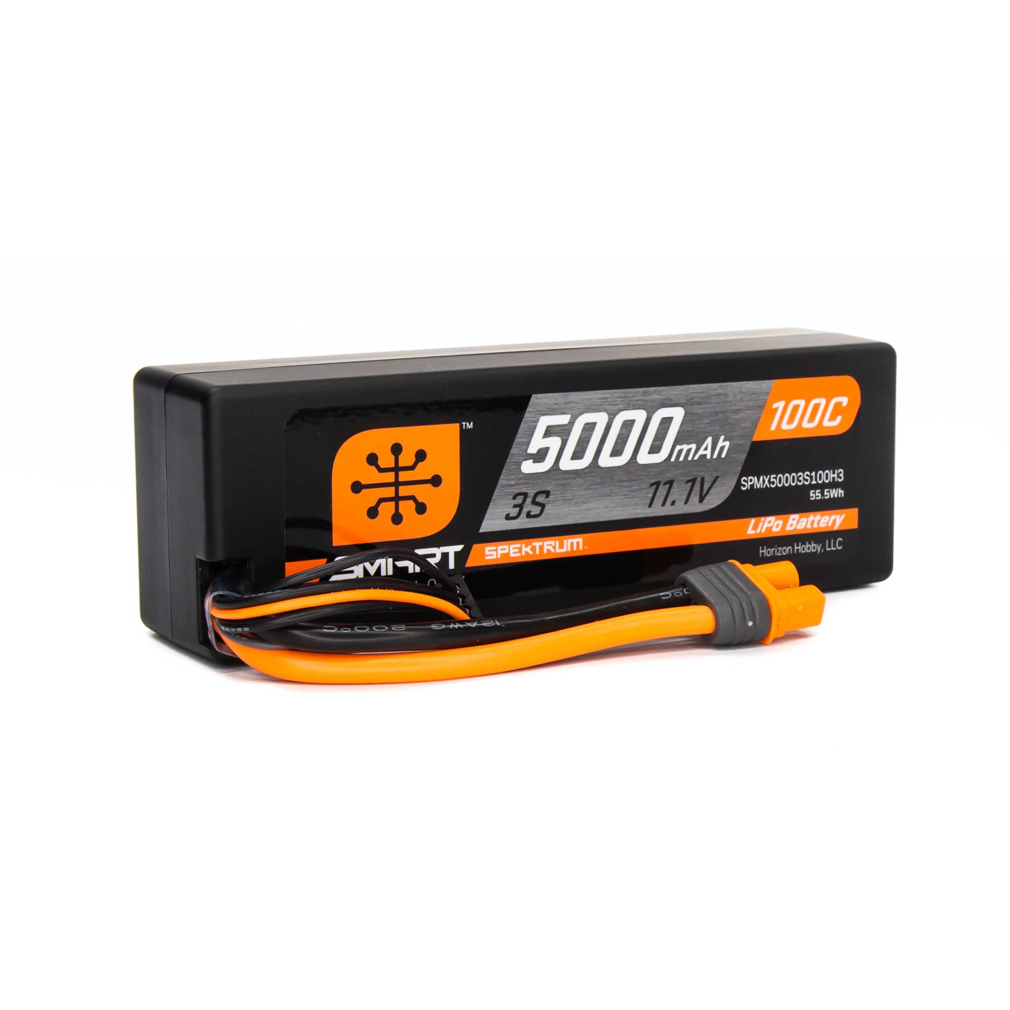 2 hot Spektrum 3s 5000mah 100C Smart Batteries